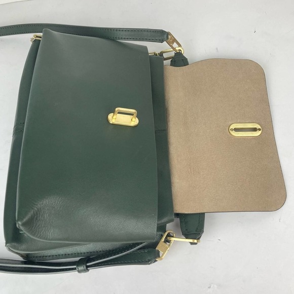 ZAC POSEN Bea Top Handle Leather Crossbody Bag - Picture 11 of 15